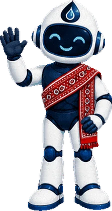 SALAR, the platform's irrigation assistant, waving